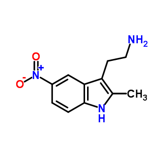 28027-52-3  2-(2-methyl-5-nitro-1H-indol-3-yl)ethanamine