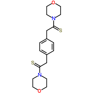 30038-80-3  2,2'-benzene-1,4-diylbis[1-(morpholin-4-yl)ethanethione]