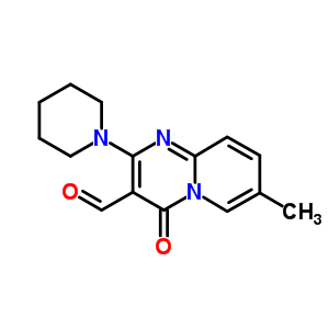 300586-42-9  7-methyl-4-oxo-2-(piperidin-1-yl)-4H-pyrido[1,2-a]pyrimidine-3-carbaldehyde