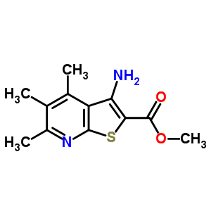 319491-25-3  methyl 3-amino-4,5,6-trimethylthieno[2,3-b]pyridine-2-carboxylate