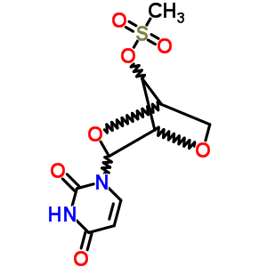 3257-80-5  1-[2,5-anhydro-3-O-(methylsulfonyl)pentofuranosyl]pyrimidine-2,4(1H,3H)-dione