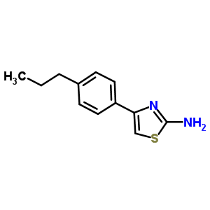 350997-71-6  4-(4-propylphenyl)-1,3-thiazol-2-amine 350997-71-6  4-(4-propylphenyl)-1,3-thiazol-2-amine