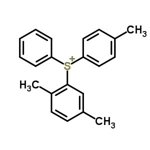 4024-11-7  (2,5-dimethylphenyl)(4-methylphenyl)phenylsulfonium