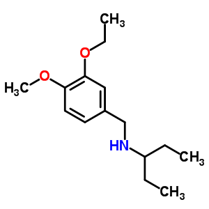 418778-20-8  N-(3-ethoxy-4-methoxybenzyl)pentan-3-amine 418778-20-8  N-(3-ethoxy-4-methoxybenzyl)pentan-3-amine