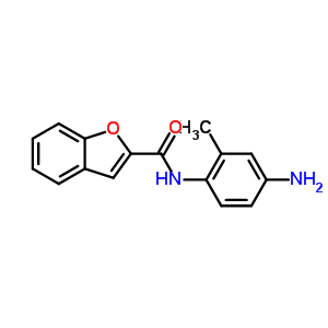 433252-24-5  N-(4-amino-2-methylphenyl)-1-benzofuran-2-carboxamide