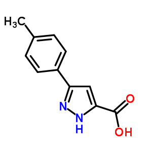 46413-67-6;890007-12-2  3-(4-methylphenyl)-1H-pyrazole-5-carboxylic acid