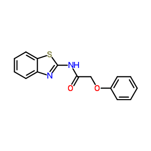 5540-47-6  N-(1,3-benzothiazol-2-yl)-2-phenoxyacetamide