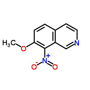 63485-75-6  7-methoxy-8-nitroisoquinoline