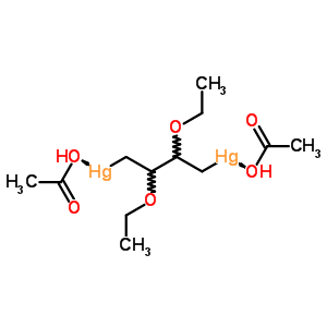 63865-22-5  acetic acid; [(2R,3S)-2,3-diethoxy-4-mercurio-butyl]mercury