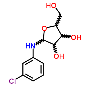 7461-01-0  N-(3-chlorophenyl)pentofuranosylamine