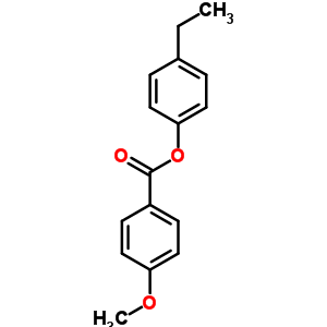 4-ethylphenyl 4-methoxybenzoate 7465-91-0