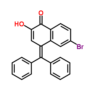 7469-03-6  6-bromo-4-(diphenylmethylidene)-2-hydroxynaphthalen-1(4H)-one