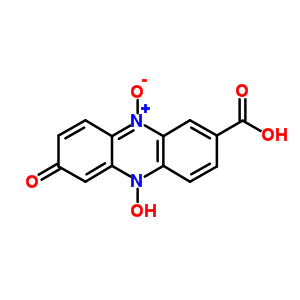 7470-97-5  5-hydroxy-7-oxo-5,7-dihydrophenazine-2-carboxylic acid 10-oxide