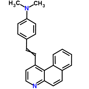 7498-18-2  4-[2-(benzo[f]quinolin-1-yl)ethenyl]-N,N-dimethylaniline