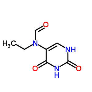 7504-26-9  N-(2,4-dioxo-1,2,3,4-tetrahydropyrimidin-5-yl)-N-ethylformamide