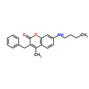 7509-71-9  3-benzyl-7-(butylamino)-4-methyl-2H-chromen-2-one