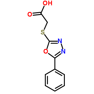 99361-50-9  [(5-phenyl-1,3,4-oxadiazol-2-yl)sulfanyl]acetic acid