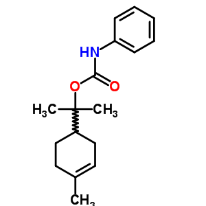 1224-46-0  2-(4-methylcyclohex-3-en-1-yl)propan-2-yl phenylcarbamate