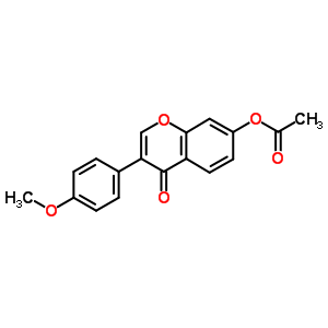 13293-49-7  3-(4-methoxyphenyl)-4-oxo-4H-chromen-7-yl acetate