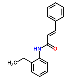 25893-51-0  (2E)-N-(2-ethylphenyl)-3-phenylprop-2-enamide