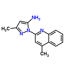 307342-03-6  3-methyl-1-(4-methylquinolin-2-yl)-1H-pyrazol-5-amine