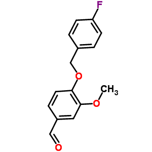 321432-05-7  4-[(4-fluorobenzyl)oxy]-3-methoxybenzaldehyde
