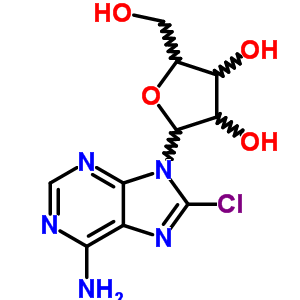 Adenosine, 8-chloro-