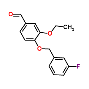 346459-54-9  3-ethoxy-4-[(3-fluorobenzyl)oxy]benzaldehyde