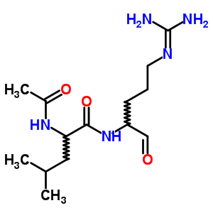 35039-75-9  N~2~-acetyl-N-{(2S)-5-[(diaminomethylidene)amino]-1-oxopentan-2-yl}-L-leucinamide