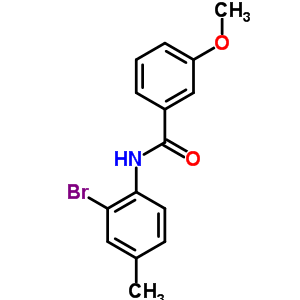 353782-91-9  N-(2-bromo-4-methylphenyl)-3-methoxybenzamide