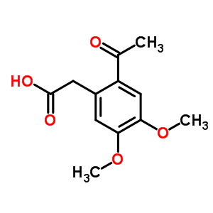 38210-84-3  (2-acetyl-4,5-dimethoxyphenyl)acetic acid