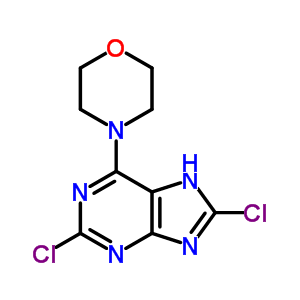 4010-79-1  2,8-dichloro-6-(morpholin-4-yl)-7H-purine