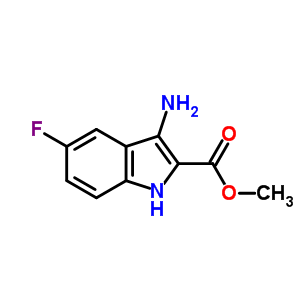 436088-83-4  methyl 3-amino-5-fluoro-1H-indole-2-carboxylate 436088-83-4  methyl 3-amino-5-fluoro-1H-indole-2-carboxylate