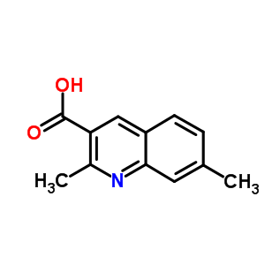 470702-35-3  2,7-dimethylquinoline-3-carboxylic acid