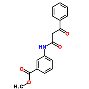 5325-33-7  methyl 3-[(3-oxo-3-phenylpropanoyl)amino]benzoate