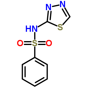 5559-06-8  N-(1,3,4-thiadiazol-2-yl)benzenesulfonamide
