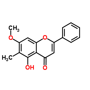 55969-57-8  5-hydroxy-7-methoxy-6-methyl-2-phenyl-4H-chromen-4-one 55969-57-8  5-hydroxy-7-methoxy-6-methyl-2-phenyl-4H-chromen-4-one