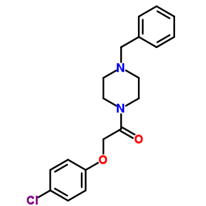 5692-90-0  1-(4-benzylpiperazin-1-yl)-2-(4-chlorophenoxy)ethanone