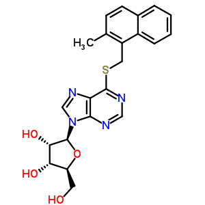 56964-75-1  6-{[(2-metilnaftalen-1-il)metil]sulfanil}-9-pentofuranosil-9H-purina