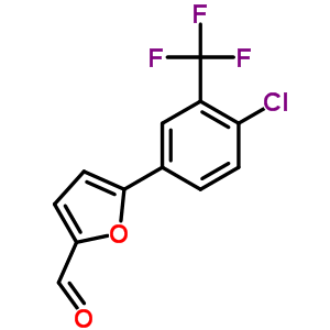 58110-58-0  5-[4-chloro-3-(trifluoromethyl)phenyl]furan-2-carbaldehyde