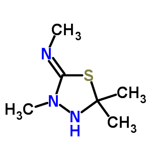 72018-44-1  N-[(2Z)-3,5,5-trimethyl-1,3,4-thiadiazolidin-2-ylidene]methanamine
