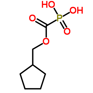 72305-05-6  [(cyclopentylmethoxy)carbonyl]phosphonic acid