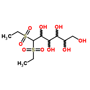 7465-81-8  1-deoxy-1,1-bis(ethylsulfonyl)hexitol