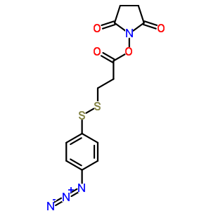 74676-98-5  1-({3-[(4-azidophenyl)disulfanyl]propanoyl}oxy)pyrrolidine-2,5-dione