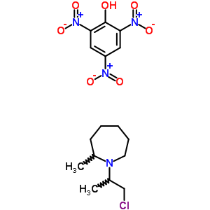 7468-70-4  2,4,6-trinitrophenol - 1-(1-chloropropan-2-yl)-2-methylazepane (1:1)