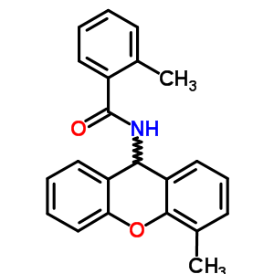 7473-57-6  2-methyl-N-(4-methyl-9H-xanthen-9-yl)benzamide