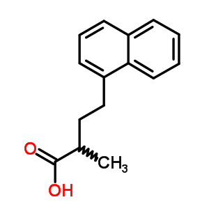 7498-80-8  2-methyl-4-(naphthalen-1-yl)butanoic acid