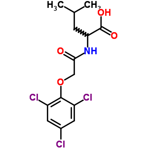 7501-75-9  N-[(2,4,6-trichlorophenoxy)acetyl]leucine