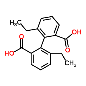 7509-70-8  6,6'-diethylbiphenyl-2,2'-dicarboxylic acid