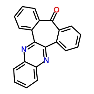 79607-76-4  10H-dibenzo[3,4:6,7]cyclohepta[1,2-b]quinoxalin-10-one